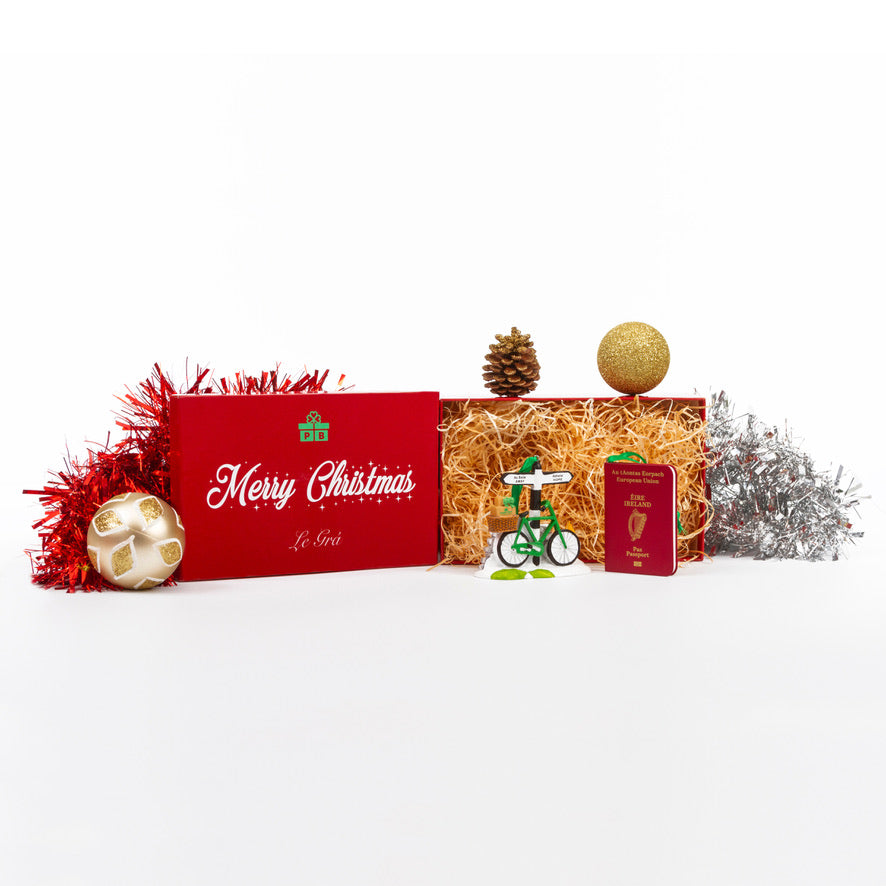Irish Passport & Bicycle Decoration Gift Box