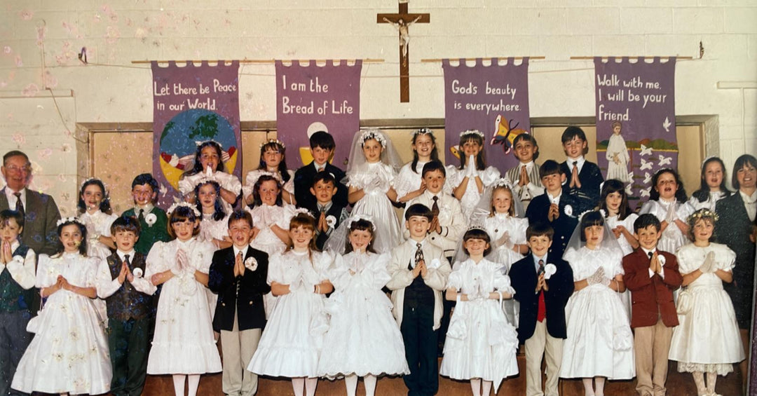 Confession, Glam Get Ups and Cash for days: memories from your first holy Communion.....