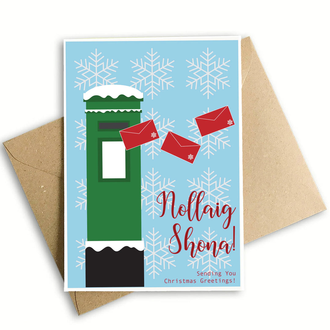 Nollaig Shona - Sending you Christmas Greetings Card