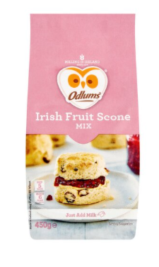 Odlums Irish Fruit Scone Mix 450g