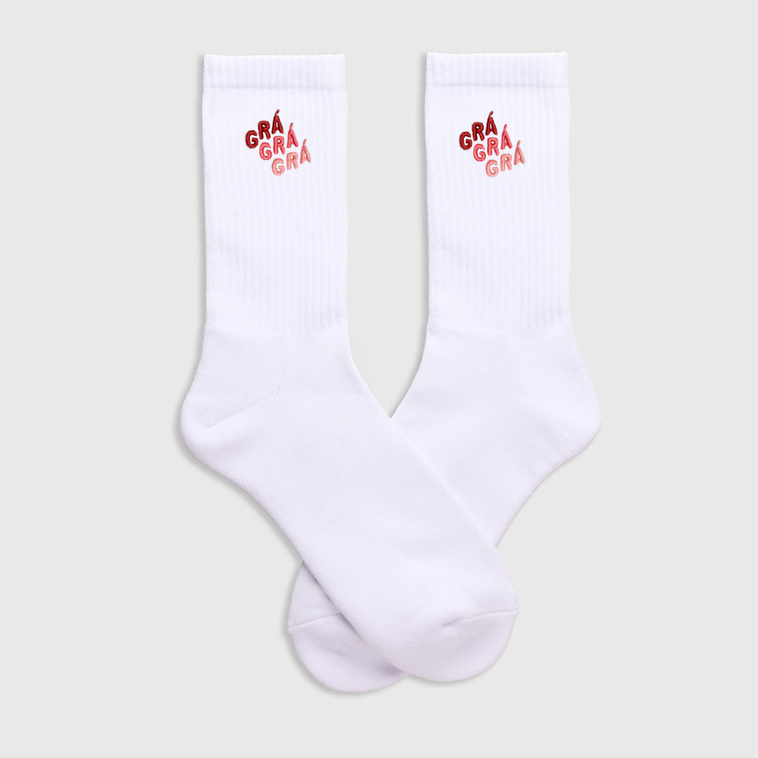 Grá - Full Length Crew Socks - PaddySox
