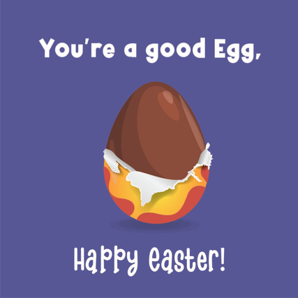 "You're a Good Egg" Easter Card