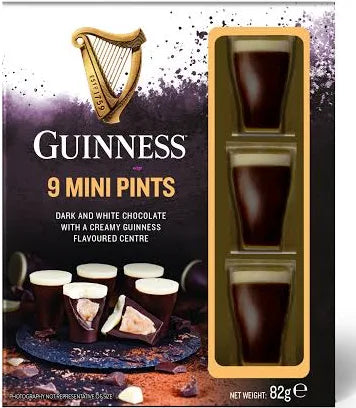 Guinness 9 mini pints